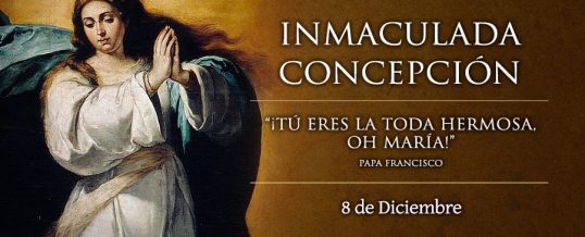 Festividad Inmaculada Concepción